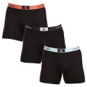 3PACK Boxers para hombre Calvin Klein negro (NB3529A-MTF)