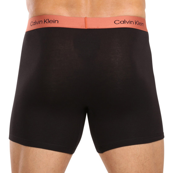 3PACK Boxers para hombre Calvin Klein negro (NB3529A-MTF)