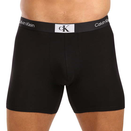 3PACK Boxers para hombre Calvin Klein negro (NB3529A-MTF)