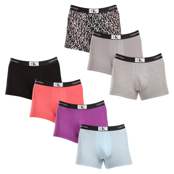 7PACK Boxers para hombre Calvin Klein multicolor (NB3582A-MRG)