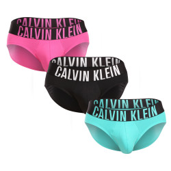 3PACK calzoncillos para hombre Calvin Klein multicolor (NB3607A-LXP)