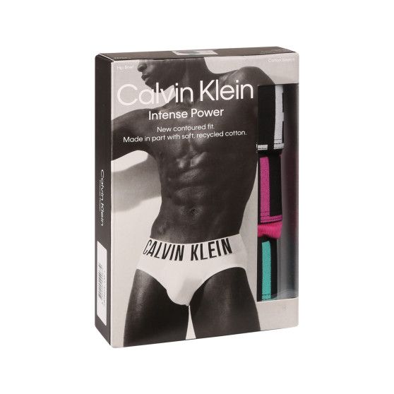 3PACK calzoncillos para hombre Calvin Klein multicolor (NB3607A-LXP)