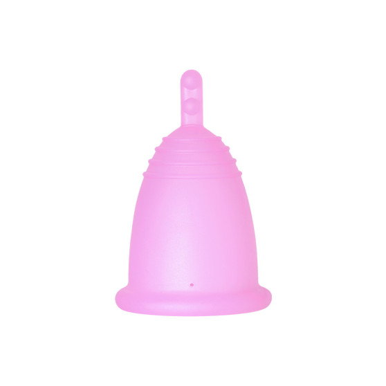 Copa menstrual Me Luna Soft M con tallo rosa (MELU019)