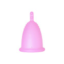 Copa menstrual Me Luna Soft M con tallo rosa (MELU019)