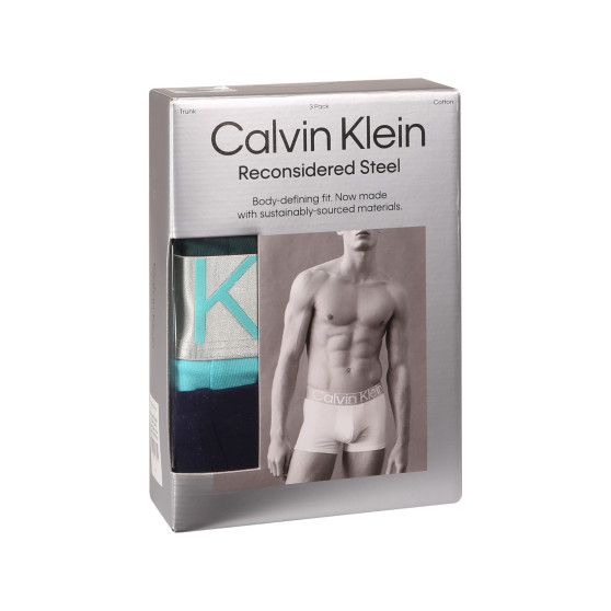 3PACK Boxers para hombre Calvin Klein multicolor (NB3130A-N2M)