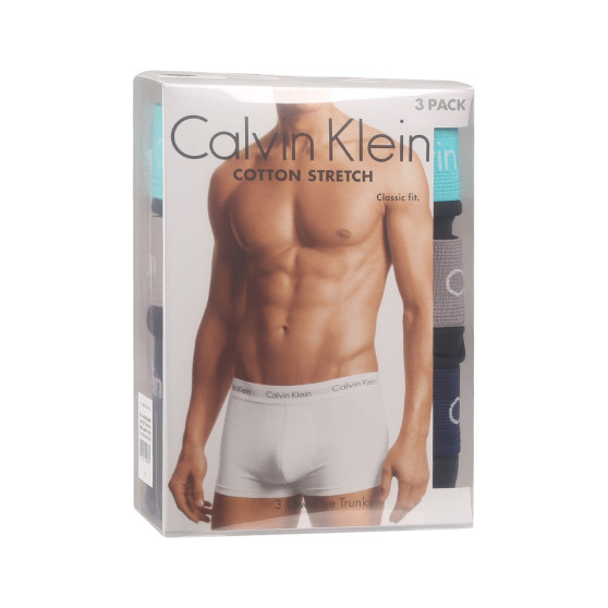 3PACK Boxers para hombre Calvin Klein negro (U2664G-MXW)