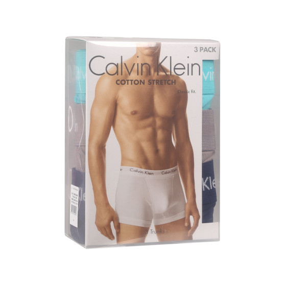 3PACK Boxers para hombre Calvin Klein multicolor (U2662G-N56)