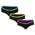 3PACK bragas de mujer Puma negro (503007001 005)