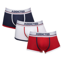 3PACK Calzoncillos para hombre Addicted multicolor (AD1009P-3COL)