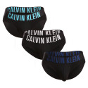 3PACK calzoncillos para hombre Calvin Klein negro (NB3607A-LXT)