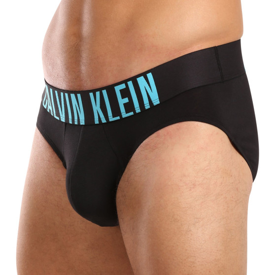 3PACK calzoncillos para hombre Calvin Klein negro (NB3607A-LXT)