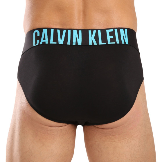 3PACK calzoncillos para hombre Calvin Klein negro (NB3607A-LXT)