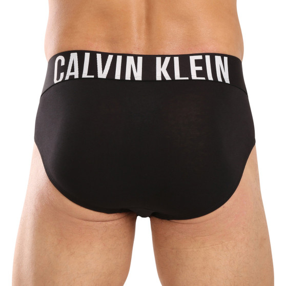 3PACK calzoncillos para hombre Calvin Klein negro (NB3607A-LXT)