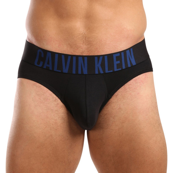 3PACK calzoncillos para hombre Calvin Klein negro (NB3607A-LXT)