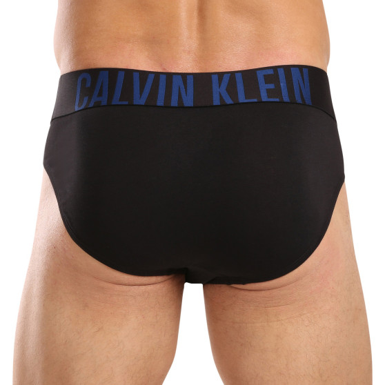 3PACK calzoncillos para hombre Calvin Klein negro (NB3607A-LXT)