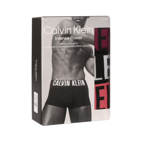 3PACK Boxers para hombre Calvin Klein negro (NB3775A-MDL)