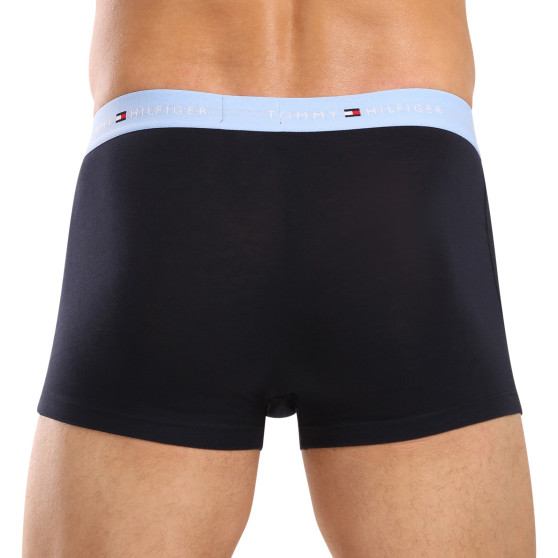 3PACK Boxers para hombre Tommy Hilfiger azul oscuro (UM0UM02763 0XM)