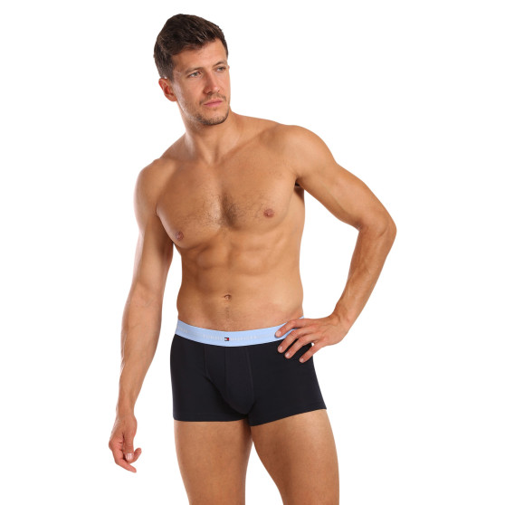 3PACK Boxers para hombre Tommy Hilfiger azul oscuro (UM0UM02763 0XM)