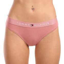 Tanga de mujer Tommy Hilfiger rosa ( UW0UW04146 TJ5)