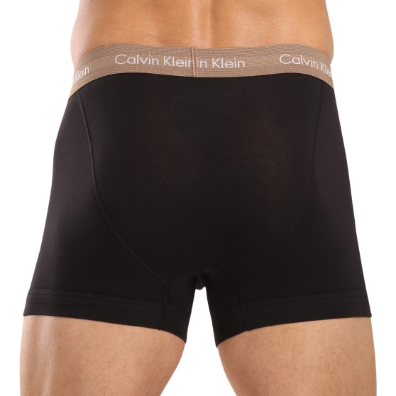 3PACK Boxers para hombre Calvin Klein negro (U2662G-NOP)