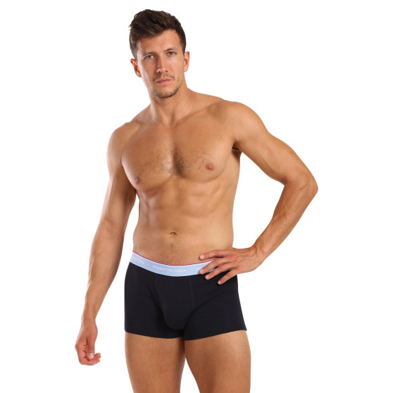 3PACK Boxers para hombre Tommy Hilfiger azul oscuro (UM0UM01642 0XV)