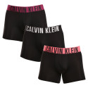 3PACK Boxers para hombre Calvin Klein negro (NB3612A-MDL)