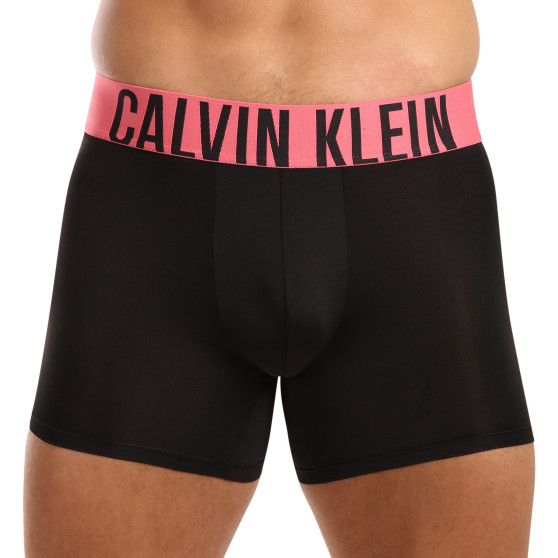 3PACK Boxers para hombre Calvin Klein negro (NB3612A-MDL)