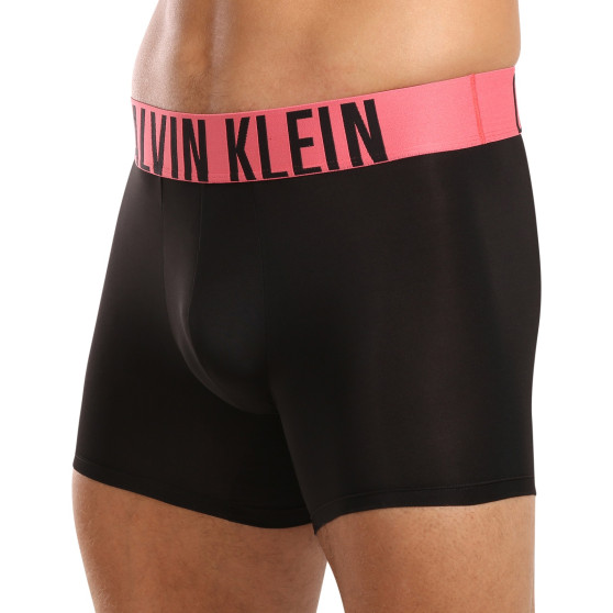 3PACK Boxers para hombre Calvin Klein negro (NB3612A-MDL)