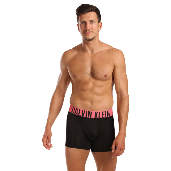 3PACK Boxers para hombre Calvin Klein negro (NB3612A-MDL)