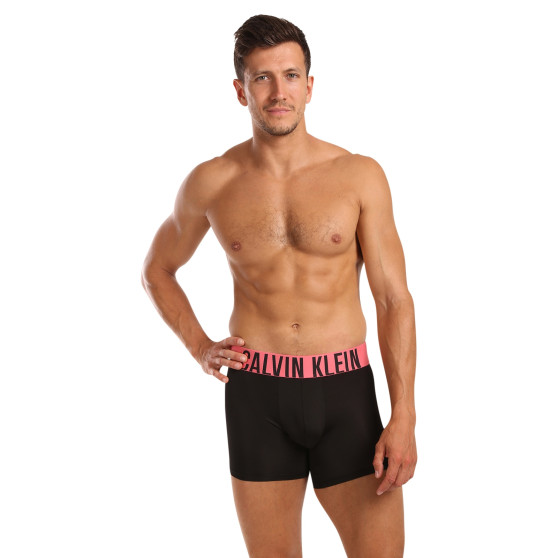 3PACK Boxers para hombre Calvin Klein negro (NB3612A-MDL)