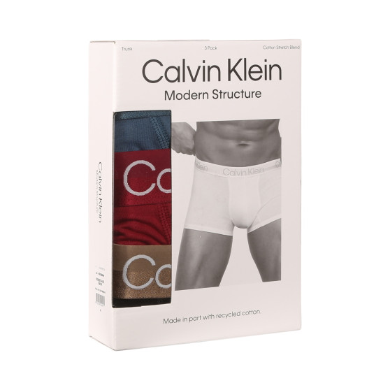 3PACK Boxers para hombre Calvin Klein multicolor (NB2970A-MCI)