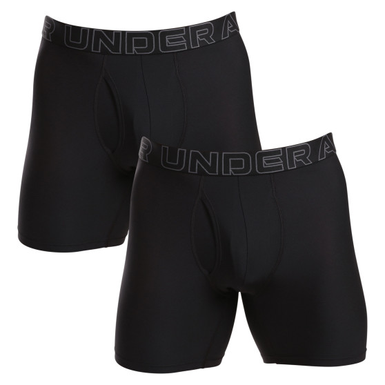 3PACK Boxers para hombre Under Armour negro (1383884 001)