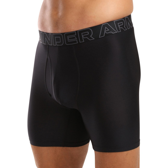 3PACK Boxers para hombre Under Armour negro (1383884 001)