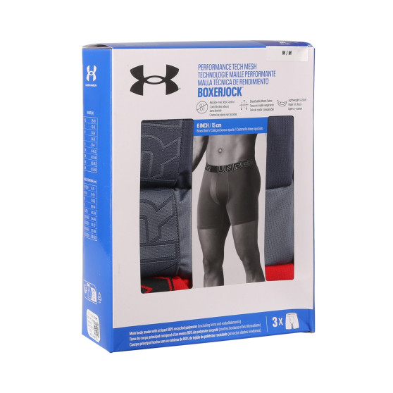 3PACK Boxers para hombre Under Armour multicolor (1383884 044)