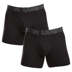 3PACK Boxers para hombre Under Armour negro (1383889 001)