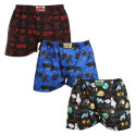 3PACK short hombre Styx art classic goma multicolor (3A17789)