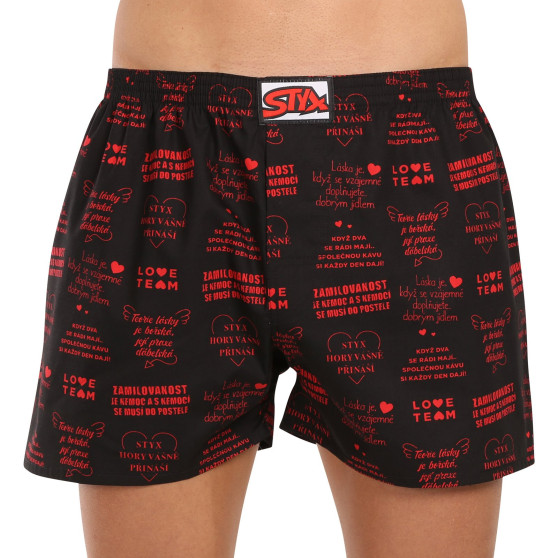 3PACK short hombre Styx art classic goma multicolor (3A16477)