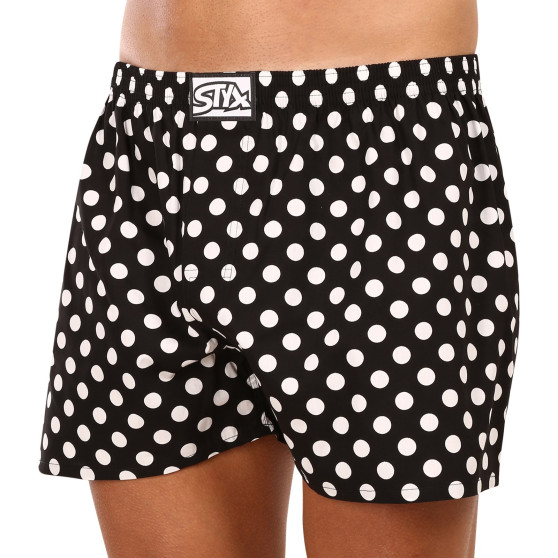 3PACK short hombre Styx art goma clásica sobredimensionado multicolor (3E11860)