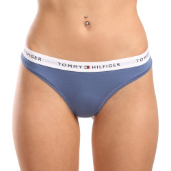 Tanga de mujer Tommy Hilfiger azul (UW0UW03835 C4Q)