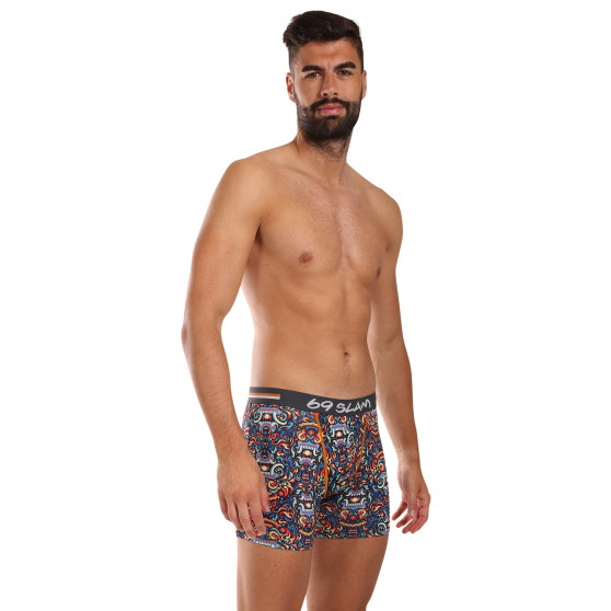 69SLAM Calzoncillos bóxer para hombre TOTEM BALI (MBYTBL-PO)