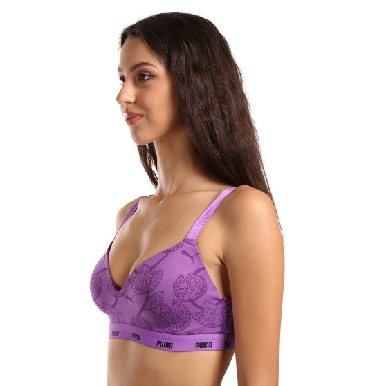 Sujetador deportivo de mujer Puma morado (701226220 002)