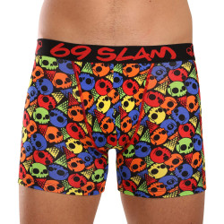 69SLAM Calzoncillos bóxer hombre fit bambú SKULL CONE (MPBSKC-BB)