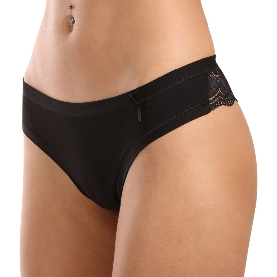 Tanga de mujer Lovelygirl negro (5715-black)