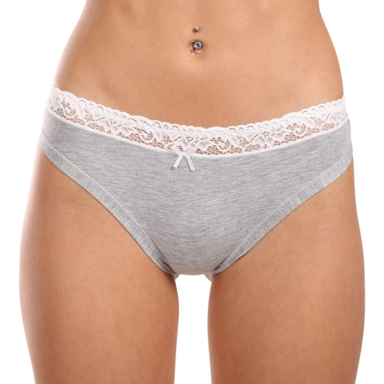 Tanga de mujer Lovelygirl gris (8307-grey)