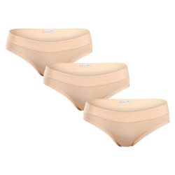 3PACK braguitas de mujer Lovelygirl beige (4999-nude)