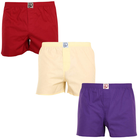 3PACK short hombre Dedoles multicolor (LB10001748)