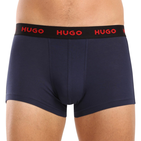 3PACK Boxers para hombre HUGO multicolor (50517894 975)