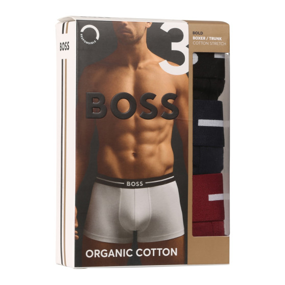 3PACK Boxers para hombre BOSS multicolor (50517833 972)