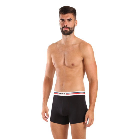 4PACK Boxers para hombre Levis negro (701224292 001)