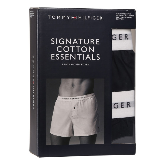 2PACK Calzones de hombre Tommy Hilfiger azul (UM0UM03376 0SU)